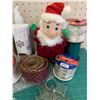 Image 3 : MISC CHRISTMAS LOT RIBBON ETC
