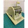 Image 2 : VINTAGE PAYMASTER RIBBON WRITER CHEQUE STAMP MACHINE