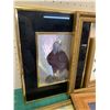 Image 2 : LOT OF FRAMED PIECES ETC