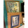 Image 4 : LOT OF FRAMED PIECES ETC