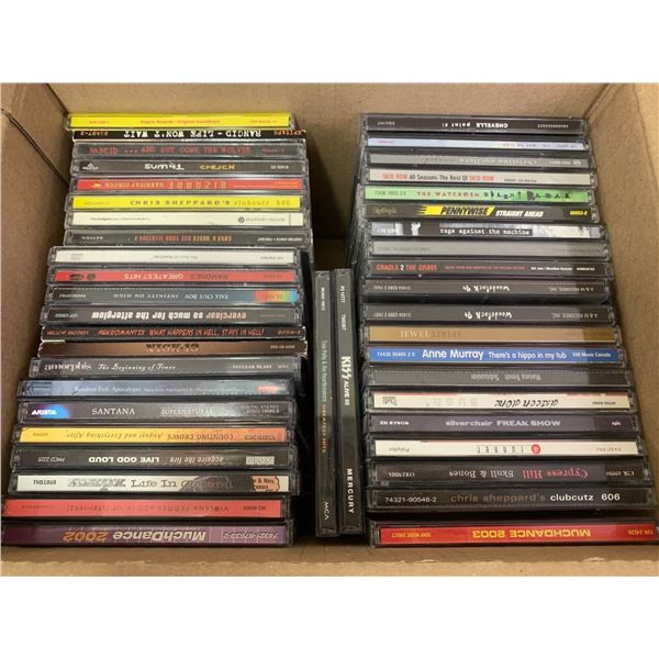 LOT OF 41 CDS SANTANA WOODSTOCK 94 MARIANA TRENCH