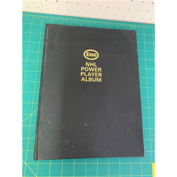1970-71 ESSO NHL POWER PLAYER ALBUM
