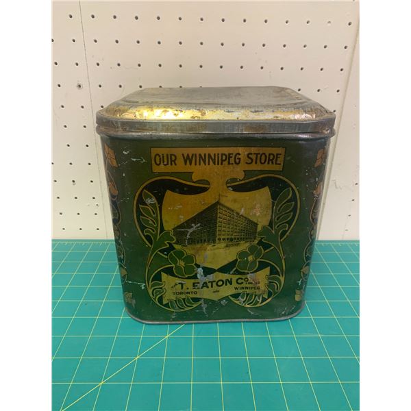 ANTIQUE T EATON CO TEA TIN