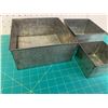 Image 2 : ANTIQUE SQUARE CAKE PANS