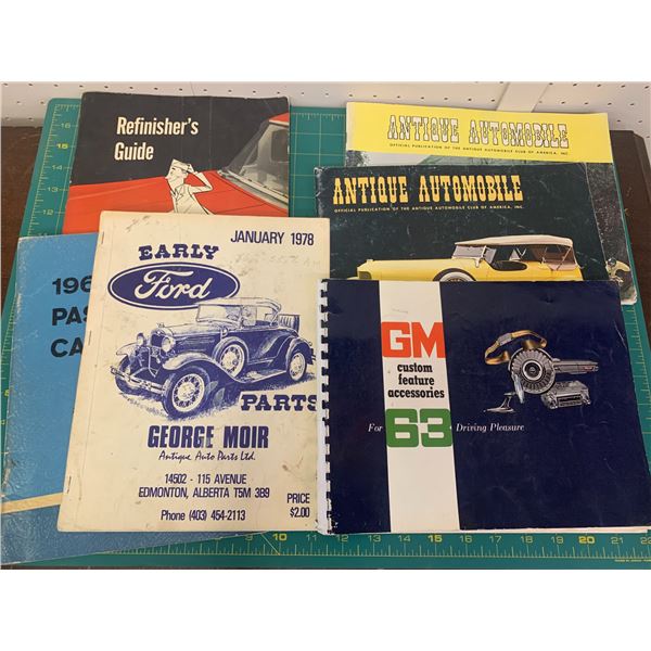 LOT OF VEHICLE RELATED BOOKS