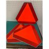 Image 1 : LOT OF 3 SLOW MOVING VEHICLE SIGNS