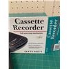 Image 3 : OPTIMUS CASSETTE RECORDER WITH BOX
