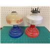 Image 1 : LOT OF 2 OIL LAMP BASES