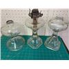 Image 4 : LOT OF 3 OIL LAMP BASES