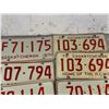 Image 2 : LOT OF SASK LICENCE PLATES