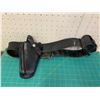 Image 1 : LEATHER HANDGUN HOLSTER AND BELT TED BOURDON