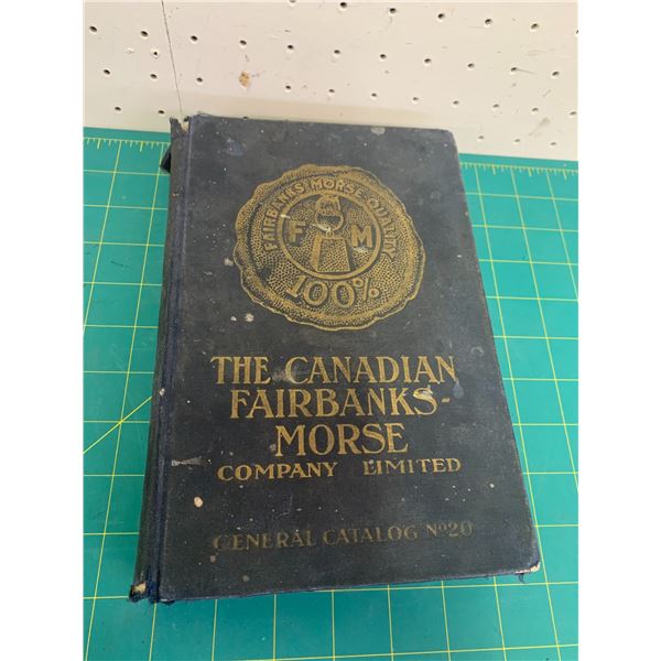 1919 FAIRBANKS MORSE NO 20 GENERAL CATALOG 960 PAGES