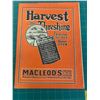 Image 1 : 1928 MACLEODS HARVEST AND THRESHING CATALOG