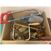 Image 1 : LOT OF VARIOUS TOOLS SAWS HAMMER ETC