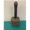 Image 1 : ANTIQUE WOODEN MALLET HAMMER TOOL
