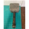 Image 2 : ANTIQUE WOODEN MALLET HAMMER TOOL