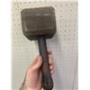 Image 4 : ANTIQUE WOODEN MALLET HAMMER TOOL