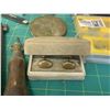 Image 2 : MISC LOT THIRD HAND TOOL POCKET KNIFE CUFFLINKS ETC