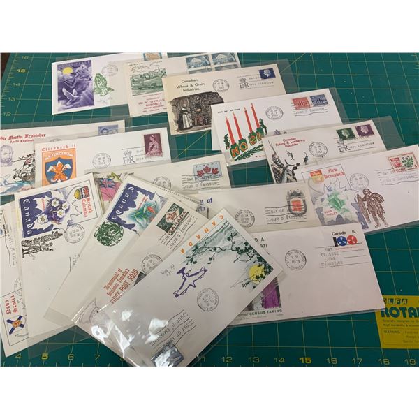 LOT OF FIRST DAY ISSUE STAMP ENVELOPES