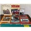Image 1 : LOT OF RAILROAD TRAIN AND STEAM ENGINE RELATED BOOKS