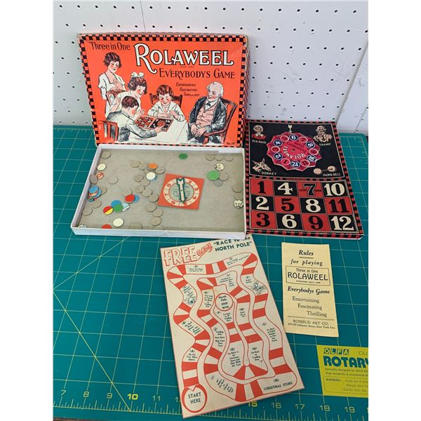 VINTAGE ROLAWEEL GAME