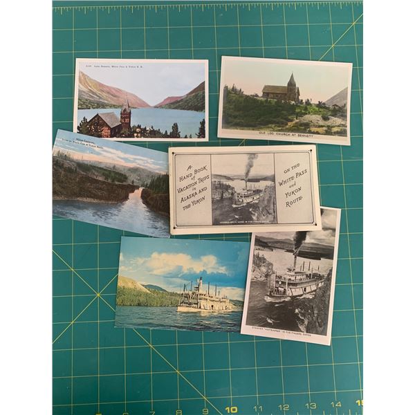 WHITEHORSE YUKON ALASKA RELATED POSTCARDS AND BOOK