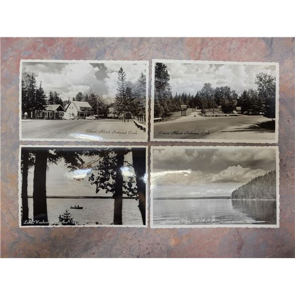 VINTAGE PACKAGED SET OF PRINCE ALBERT NATIONAL PARK PHOTOGRAPH POSTCARDS (pictures later)
