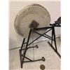 Image 2 : ANTIQUE PEDDLE GRINDING WHEEL