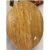 Image 2 : 41" ROUND ANTIQUE OAK PEDESTAL TABLE