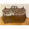 Image 4 : ANTIQUE DOCTORS BAG WITH KEY