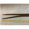 Image 3 : 40" ANTIQUE BLACKSMITH TONGS