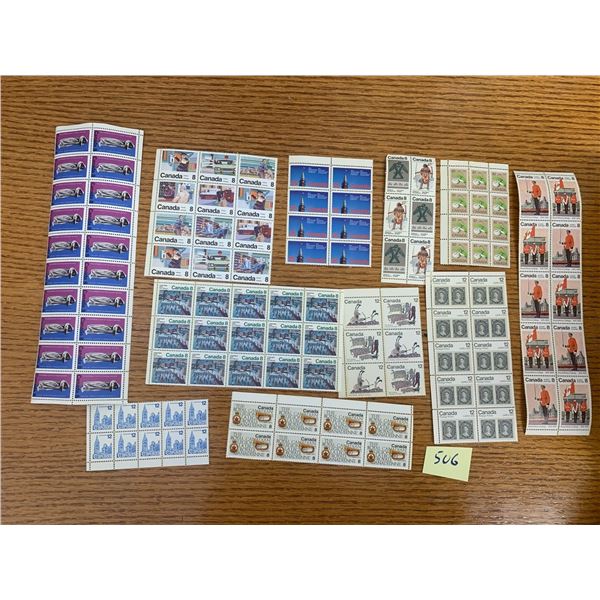 UNUSED VINTAGE CANADIAN POSTAGE STAMPS