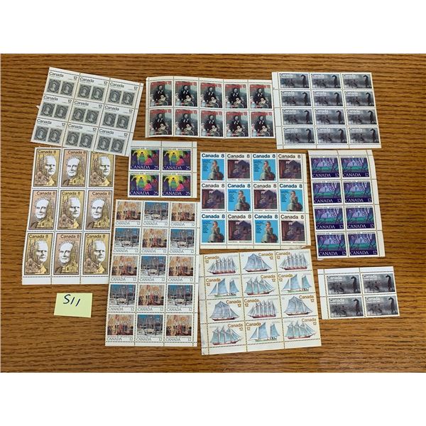 UNUSED VINTAGE CANADIAN POSTAGE STAMPS