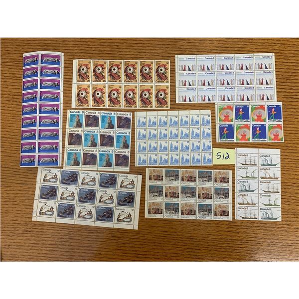 UNUSED VINTAGE CANADIAN POSTAGE STAMPS