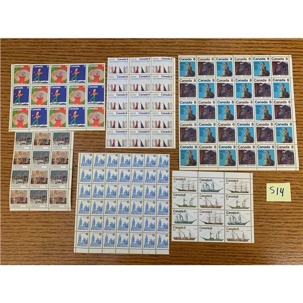 UNUSED VINTAGE CANADIAN POSTAGE STAMPS