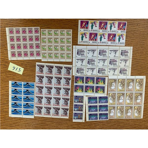 UNUSED VINTAGE CANADIAN POSTAGE STAMPS