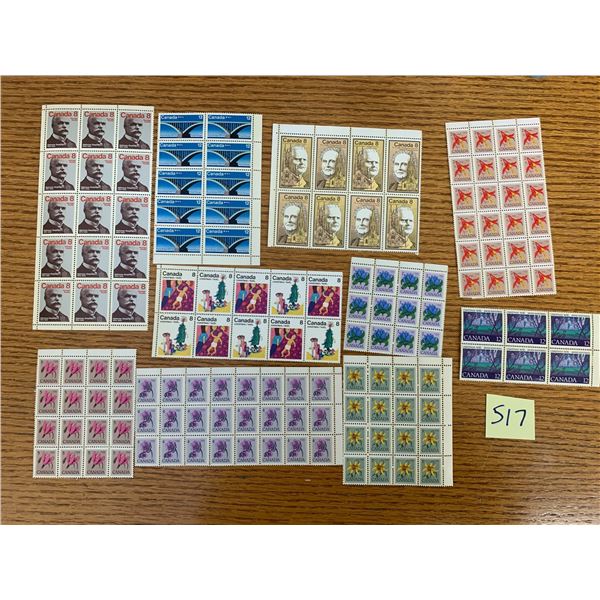 UNUSED VINTAGE CANADIAN POSTAGE STAMPS