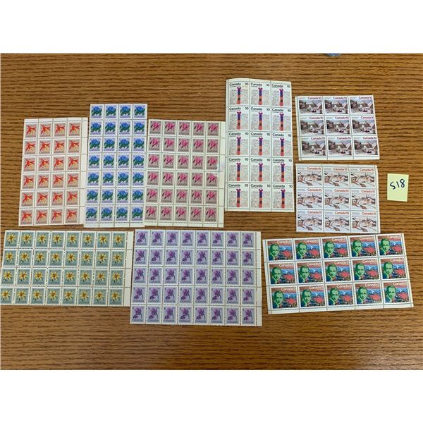 UNUSED VINTAGE CANADIAN POSTAGE STAMPS