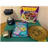 Image 1 : MISC LOT CAMP LIGHT GAMES ETC