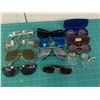 Image 1 : LOT OF VINTAGE GLASSES AND SUNGLASSES