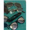 Image 2 : LOT OF VINTAGE GLASSES AND SUNGLASSES