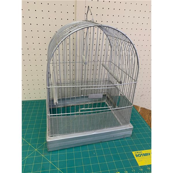 VINTAGE METAL BIRD CAGE