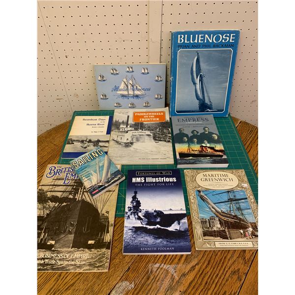 LOT OF BOAT RELATED BOOKS