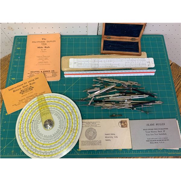 DRAFTING AND MEASUREMENT TOOLS ETC