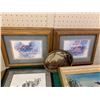 Image 3 : LOT OF FRAMED PIECES