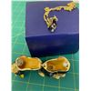 Image 2 : YORKIE KINGSPOINT DESIGNS ENAMEL DOG TRINKET BOX AND MATCHING PENDANT