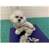 Image 3 : BICHON KINGSPOINT DESIGNS ENAMEL DOG TRINKET BOX AND MATCHING PENDANT