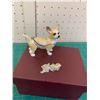 Image 1 : NOBILITY ENAMEL DOG TRINKET BOX AND MATCHING PENDANT