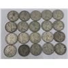 Image 2 : LOT OF 20 SILVER CANADIAN QUARTERS