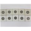 Image 4 : LOT OF 10 USA BUFFALO NICKELS
